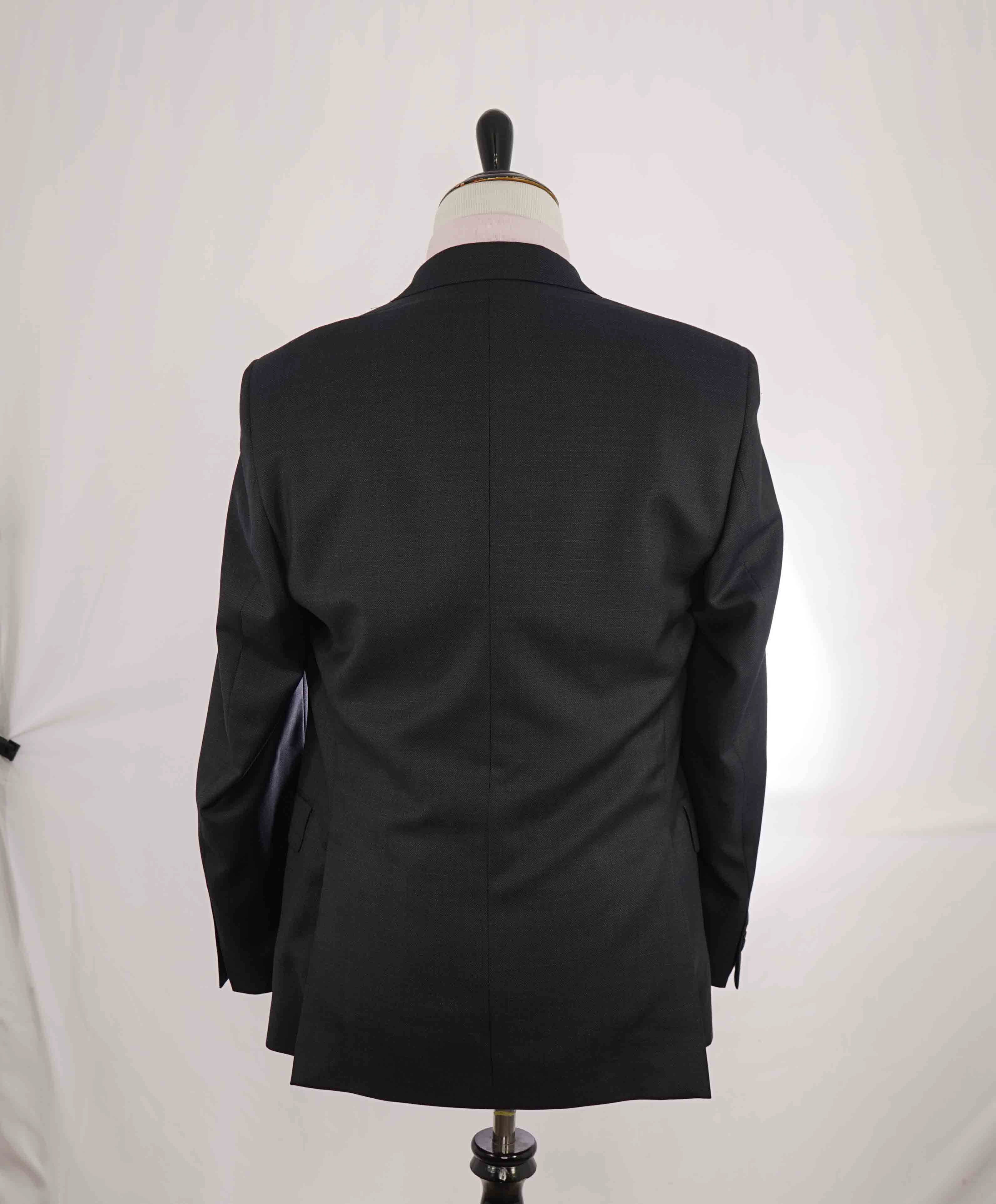 $995 ERMENEGILDO ZEGNA - By SAKS FIFTH AVENUE Blue Wool Blazer- 40R