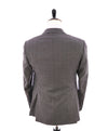 ARMANI COLLEZIONI - Gray Basket Weave Textured "G Line" Suit - 36R