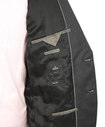 HUGO BOSS - "REDA Super100" Solid Gray Notch Lapel Suit - 42R