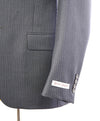 HICKEY FREEMAN - Gray on Gray Tonal Stripe "Milburn ii" Notch Lapel Suit - 38R