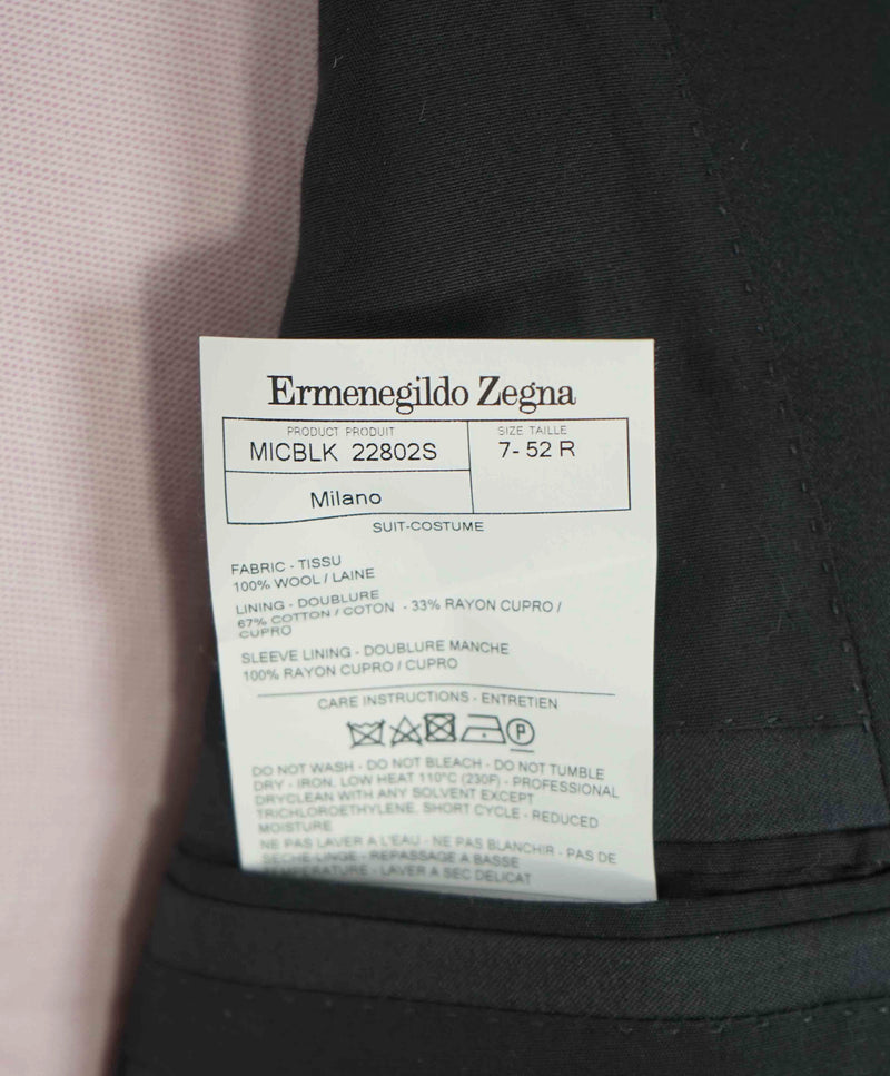 $3,995 ERMENEGILDO ZEGNA -"MICRONSPHERE MILA" PEAK LAPEL Tuxedo - 42R