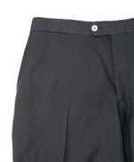 ISAIA - Wool/Mohair "Barathea Gregorio" Paisley Tux Dress Pants Flat Front- 33W