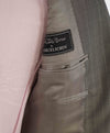 $995 SAMUELSOHN - Gray & Black Textured Birdseye Premium Grade Blazer - 38R