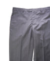 SAKS FIFTH AVE - Charcoal Wool & Silk MADE IN ITALY Flat Front Dress Pants - 34W