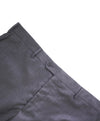 SAKS FIFTH AVE - Charcoal Wool & Silk MADE IN ITALY Flat Front Dress Pants - 30W