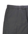 ARMANI COLLEZIONI - Black & Gray Tonal Rope Stripe Flat Front Dress Pants - 37W
