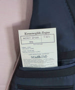 $3,250 ERMENEGILDO ZEGNA - "MICRONSPHERE" *Closet Staple* Navy Suit - 42S