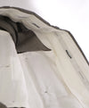 ARMANI COLLEZIONI - Medium Gray Pindot Textured Flat Front Dress Pants - 39W