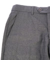 ARMANI COLLEZIONI - Gray Tonal Check Plaid Flat Front Dress Pants - 32W
