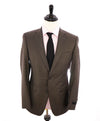 SAMUELSOHN - For SFA Super 110's Notch Lapel Medium Brown Suit - 38R