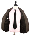SAMUELSOHN - For SFA Super 110's Notch Lapel Medium Brown Suit - 40R