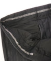 ARMANI COLLEZIONI - Gray Tonal Pin Stripe Flat Front Dress Pants - 33W