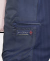 HICKEY FREEMAN - By ERMENEGILDO ZEGNA Blue Stripe CUSTOM Suit USA - 48L US