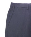 ARMANI COLLEZIONI - SILK & WOOL Seersucker Stripe Flat Front Dress Pants - 36W