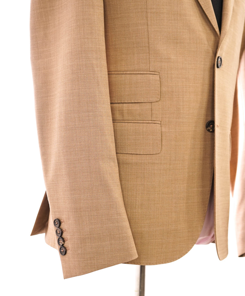 ELEVENTY - Peak Lapel Brown Semi-Lined Summer Suit - 40 US (50EU)