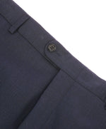 HICKEY FREEMAN - Birdseye Textured Pindot Wool Flat Front Dress Pants - 33W