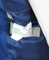 $1,895 CANALI - Royal Blue Abstract Check Textured Blazer - 42R