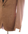ELEVENTY - "CASHMERE" Brown Flannel Patch Pocket Semi-Lined Suit - 36 (46 EU)