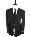 $1,895 CANALI - "TRAVEL WATER RESISTANT" Black Royal Weave Wool Blazer - 44L