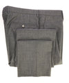 HUGO BOSS - SILK Gray MOP Buttons “T- Hacer/gage” Flat Front Dress Pants - 40W