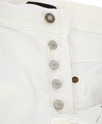 TOM FORD - Straight-Fit Distressed Denim Jeans White LOGO Tag - 38W