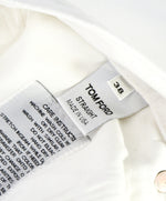 TOM FORD - Straight-Fit Distressed Denim Jeans White LOGO Tag - 38W