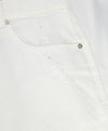 BRUNELLO CUCINELLI - Logo 5-Pocket White Distressed Jeans Leather Tag - 38W