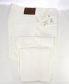 BRUNELLO CUCINELLI - Logo 5-Pocket White Distressed Jeans Leather Tag - 36W