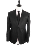$2,295 ARMANI COLLEZIONI -  "M Line" Shawl Collar Diamond Tuxedo Suit - 44R 39W