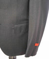 $3,750 ISAIA - Gray Herringbone "130's" *CLOSET STAPLE* Coral Pin Suit - 38S