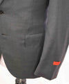$3,750 ISAIA - Gray "AQUASPIDER" *CLOSET STAPLE* Coral Pin Suit - 46R