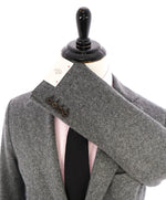 ELEVENTY - Wool & Suede Gray Flannel Unstructured Soft Jacket - 46 (56EU)