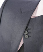 EMPORIO ARMANI - "DAVID LINE" Made In Italy Steel Gray Flannel Suit - 44R