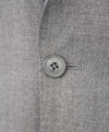 BURBERRY LONDON - Made In Italy Wool Gray "MILLBANK" LOGO Suit - 40R