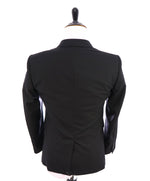 BURBERRY LONDON - Made In Italy Wool Black "STIRLING" LOGO Suit - 44R