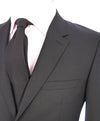 BURBERRY LONDON - Made In Italy Wool Black "STIRLING" LOGO Suit - 44R