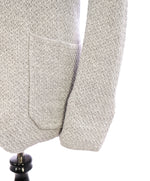 ELEVENTY - Cotton/Linen Textured Knit Sweater Style Blazer MOP Buttons -M (38US)