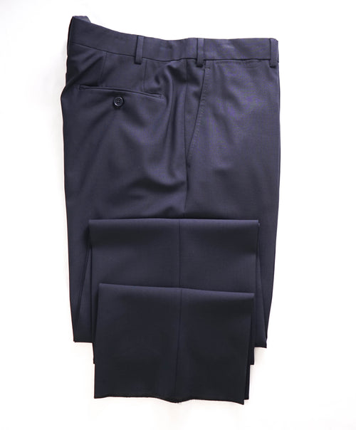 ARMANI COLLEZIONI - *CLOSET STAPLE* Navy Flat Front Dress Pants - 38W