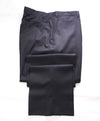 ARMANI COLLEZIONI - Black *CLOSET STAPLE* Wool Flat Front Dress Pants - 35W