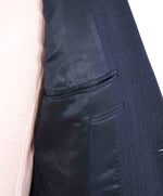 $1,895 CANALI - Blue Check Plaid *Closet Staple* 2-Btn Notch Wool Blazer - 42R