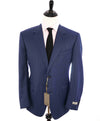 $1,895 CANALI - Light Blue Textured Birdseye Wool Blazer - 48L