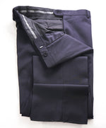 ARMANI COLLEZIONI - Navy *CLOSET STAPLE* Wool Flat Front Dress Pants - 37W