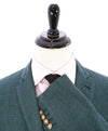 ARMANI COLLEZIONI - Sage Green W Cream Buttons Semi-Lined Linen Blazer -  42R