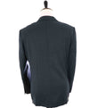 $3,995 ERMENEGILDO ZEGNA -"TROFEO" Teal Blue Abstract Check Suit - 48R