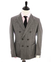 ELEVENTY - Patch Pocket Gray Wide Stripe Double-Breasted Suit - 40US
