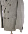 ELEVENTY - Patch Pocket Gray Wide Stripe Double-Breasted Suit - 40US