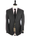 $2,000 CANALI - Charcoal Gray *CLOSET STAPLE* Notch Lapel Suit - 44R