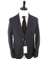 MANUEL RITZ - "SILK Blend" MultiColor Check Suit Premium Bright Details - 38S