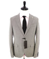 MANUEL RITZ - "Mohair Blend" Ultra Light Semi Lined Micro Houndstooth Suit - 40S