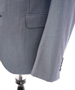 EMPORIO ARMANI - "M LINE" Drop 8 Baby Blue Suit W Pick Stitching - 38R